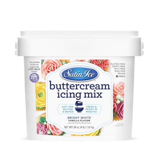 Satin Ice&#xAE; Vanilla Buttercream Icing Mix, 4lb.